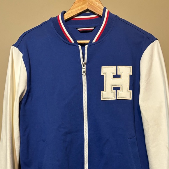 TOMMY HILFIGER Varsity Jersey Bomber Jacket - Picture 4 of 9